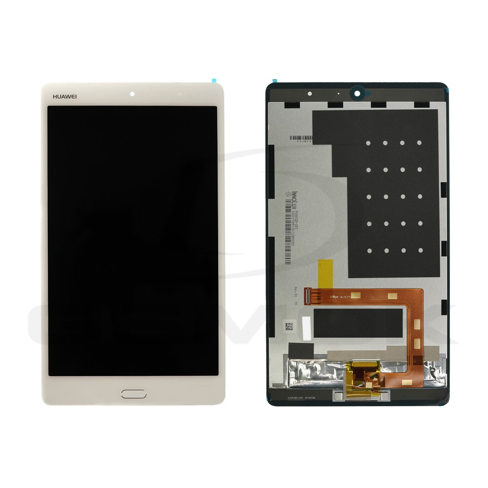 WYŚWIETLACZ LCD DO HUAWEI MEDIAPAD M3 LITE 8.0 BIAŁY 02351KPV ORYGINAŁ SERVICE PACK
