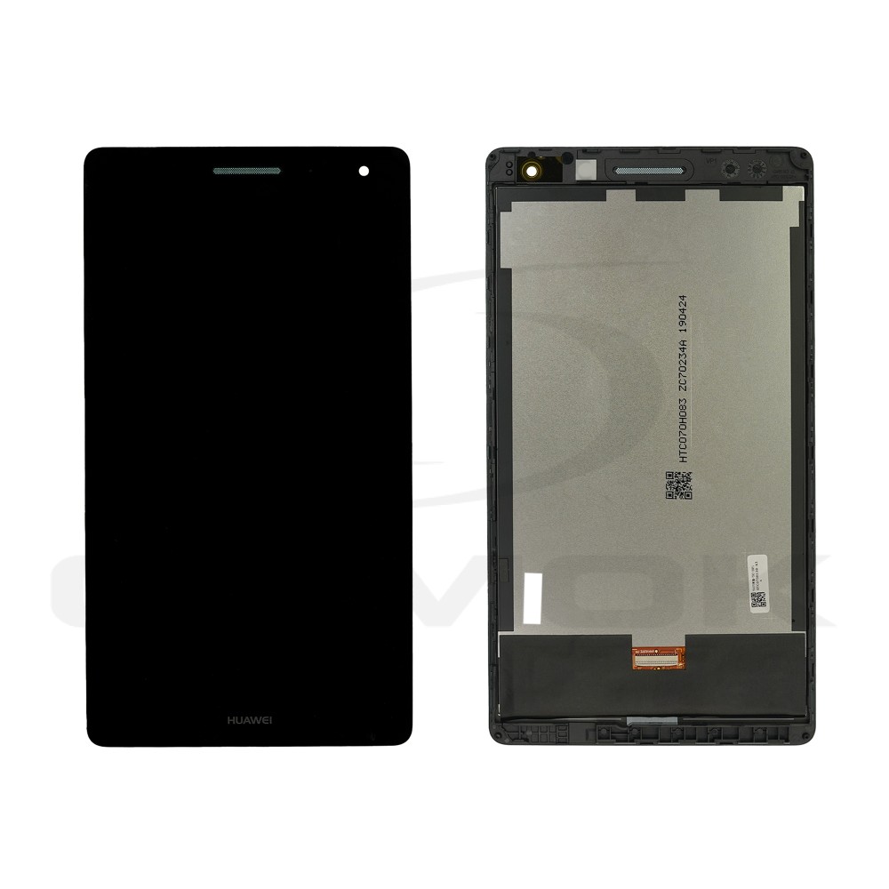 WYŚWIETLACZ LCD DO HUAWEI MEDIAPAD T3 7.0 3G Z RAMKĄ CZARNY 97060AWV ORYGINAŁ SERVICE PACK