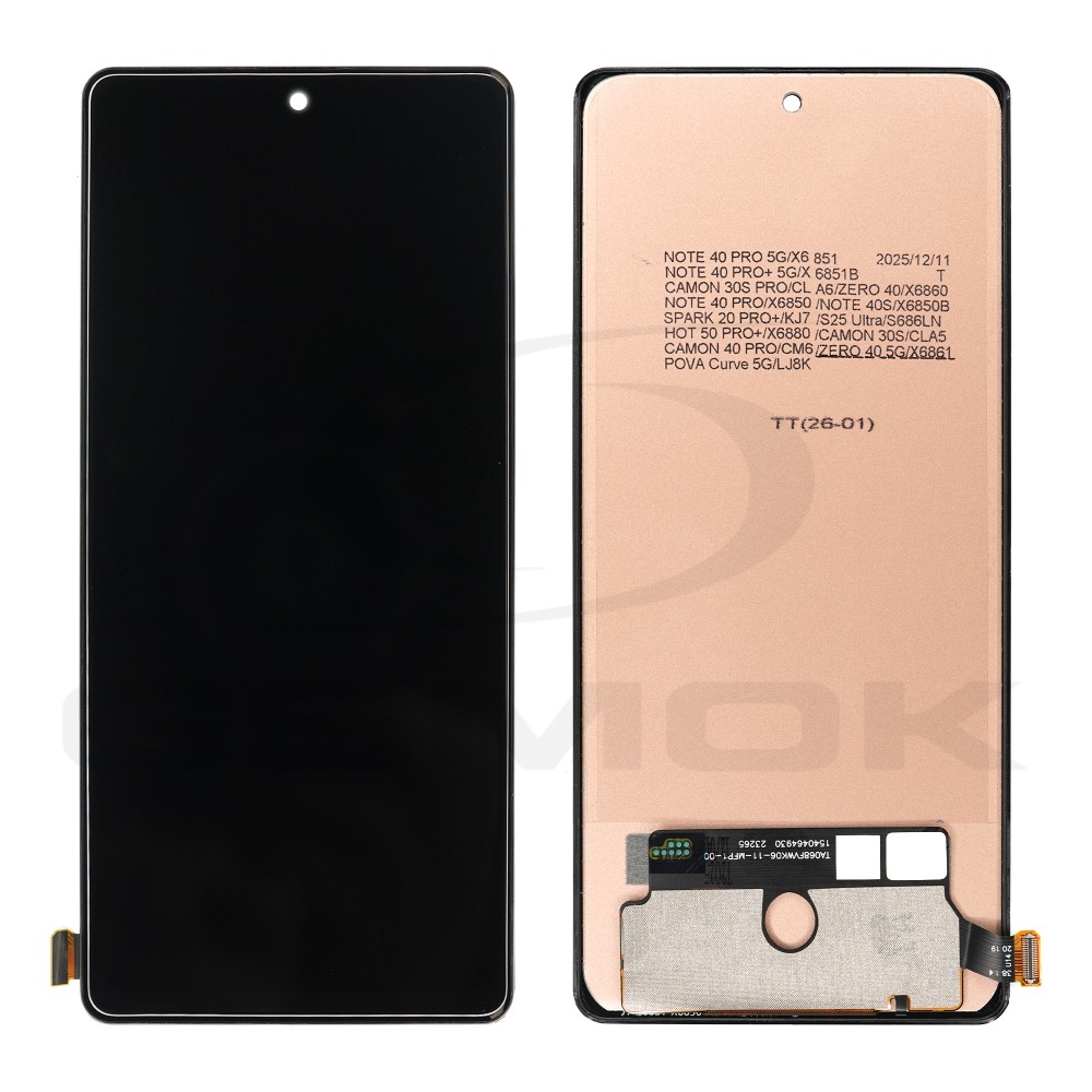 WYŚWIETLACZ LCD DO INFINIX HOT 50 PRO PLUS 4G [TFT]
