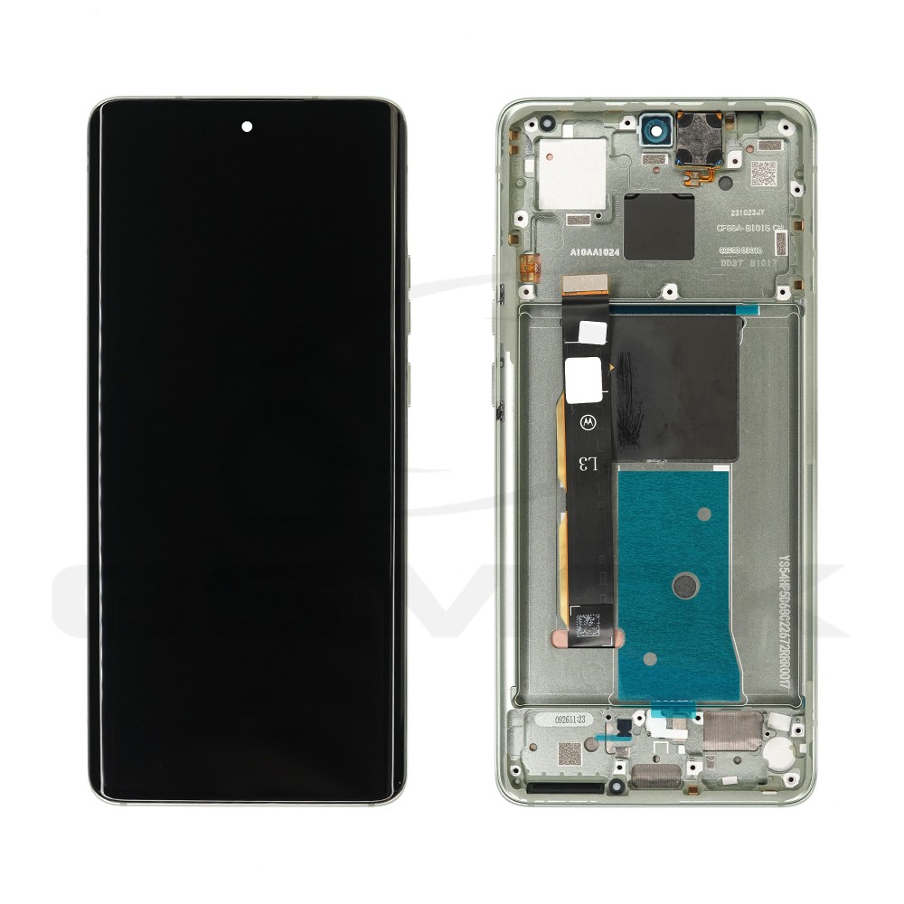 WYŚWIETLACZ LCD DO MOTOROLA EDGE 40 Z RAMKĄ ZIELONY 5D68C22672 5D68C22862 ORYGINAŁ SERVICE PACK