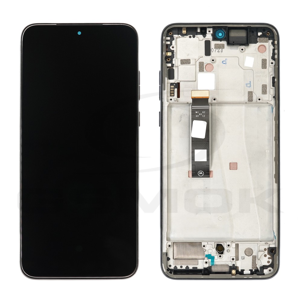 WYŚWIETLACZ LCD DO MOTOROLA MOTO EDGE 30 NEO Z RAMKĄ CZARNY 5D68C21403 ORYGINAŁ SERVICE PACK