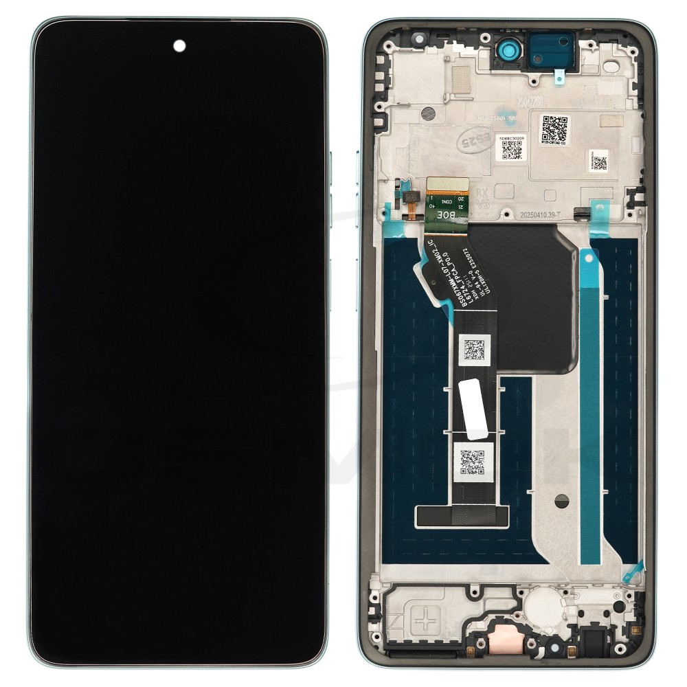 WYŚWIETLACZ LCD DO MOTOROLA MOTO G56 Z RAMKĄ SZARY 5D68C30209 ORYGINAŁ SERVICE PACK