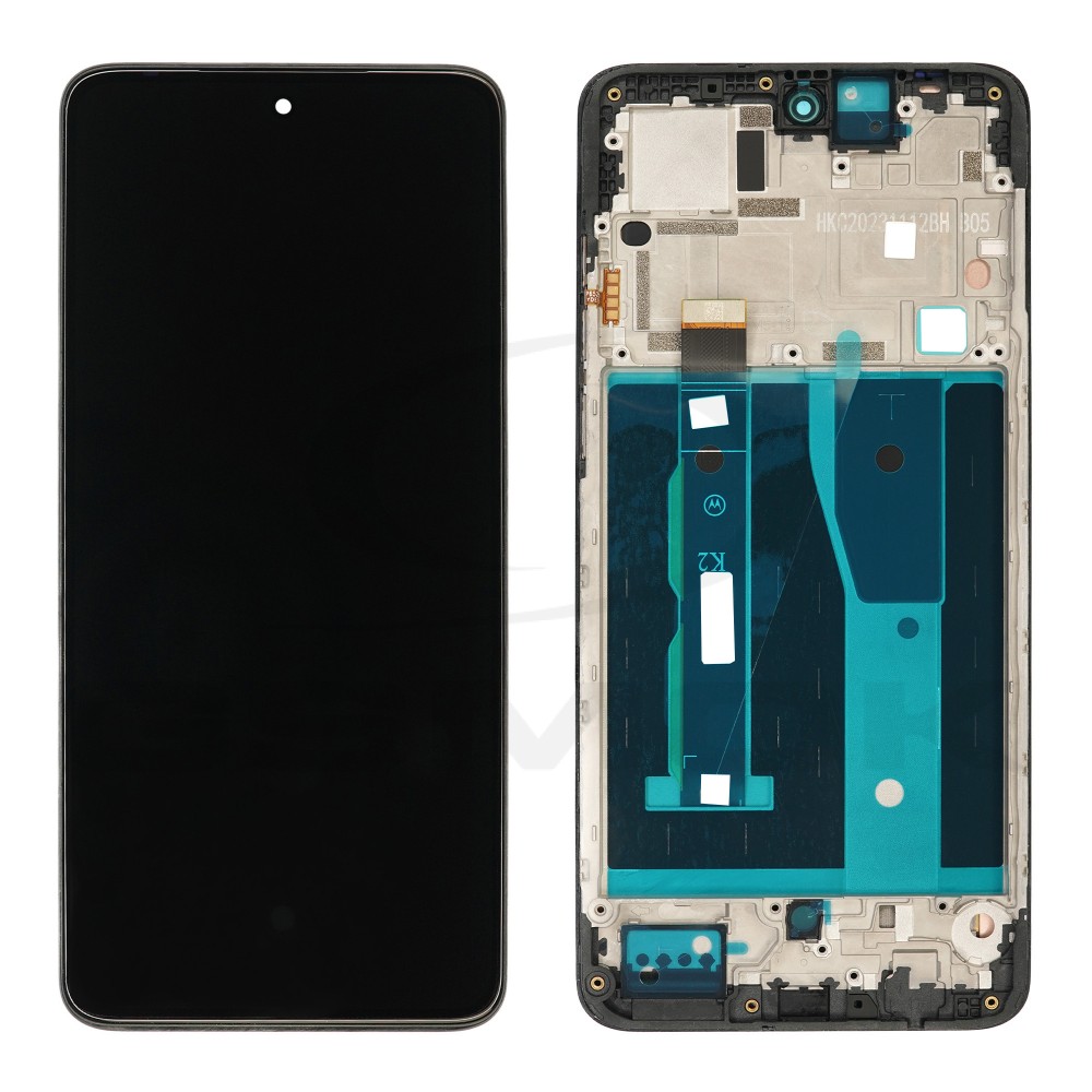 WYŚWIETLACZ LCD DO MOTOROLA MOTO G84 XT2347 Z RAMKĄ 5D68C23231 ORYGINAŁ SERVICE PACK