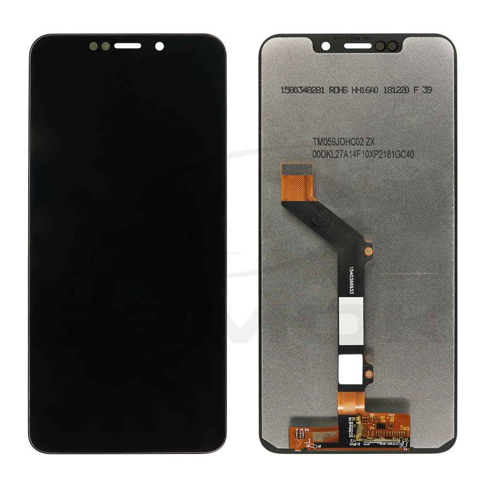 WYŚWIETLACZ LCD DO MOTOROLA MOTO ONE XT1941 CZARNY BEZ LOGO