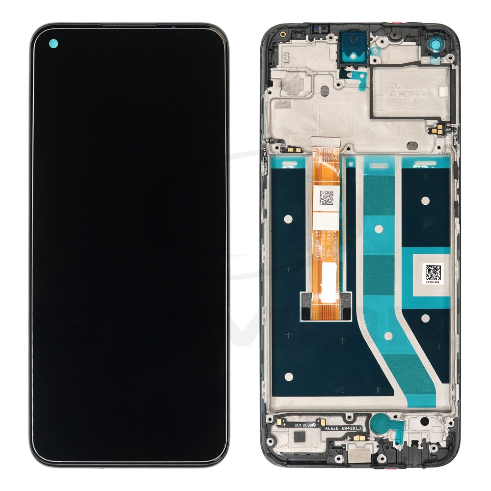 WYŚWIETLACZ LCD DO ONEPLUS NORD N100 CZARNY 1001100040 1001100039 ORYGINAŁ SERWIS PACK 