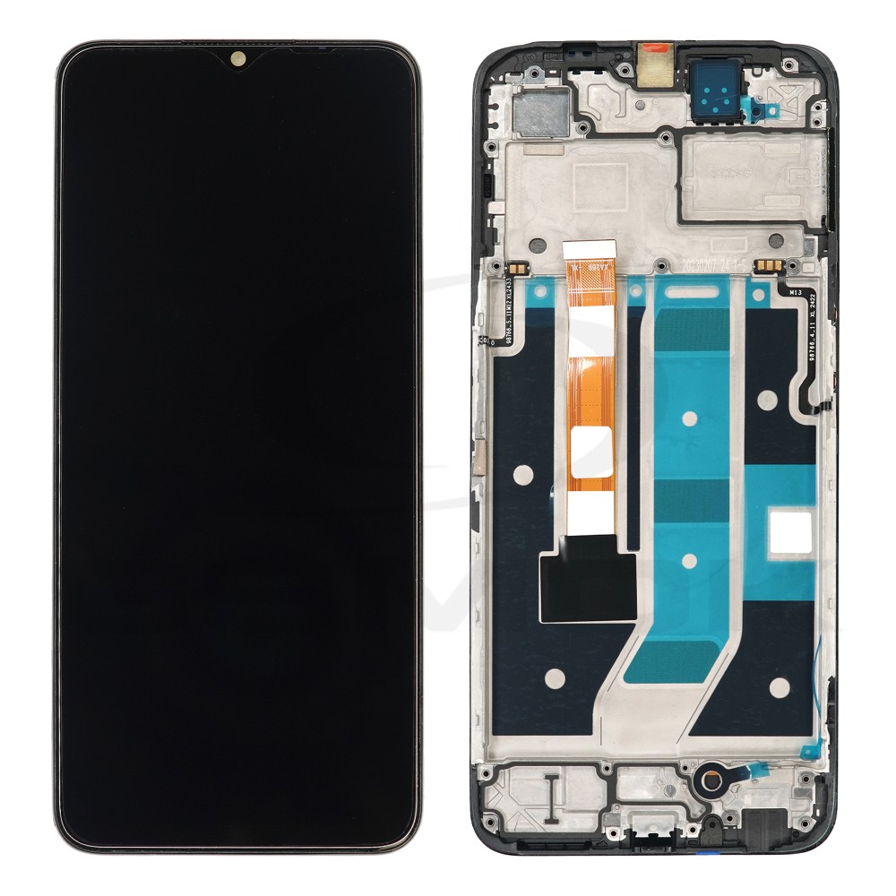 WYŚWIETLACZ LCD DO OPPO A78 5G Z RAMKĄ 4130428 ORYGINAŁ SERVICE PACK