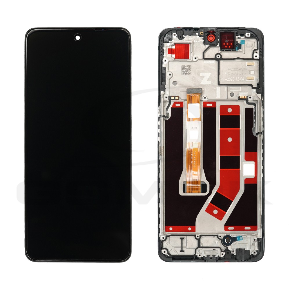 WYŚWIETLACZ LCD + PANEL DOTYKOWY KOMPLET OPPO A98 5G 621029000029 Z RAMKĄ ORYGINAŁ SERVICE PACK