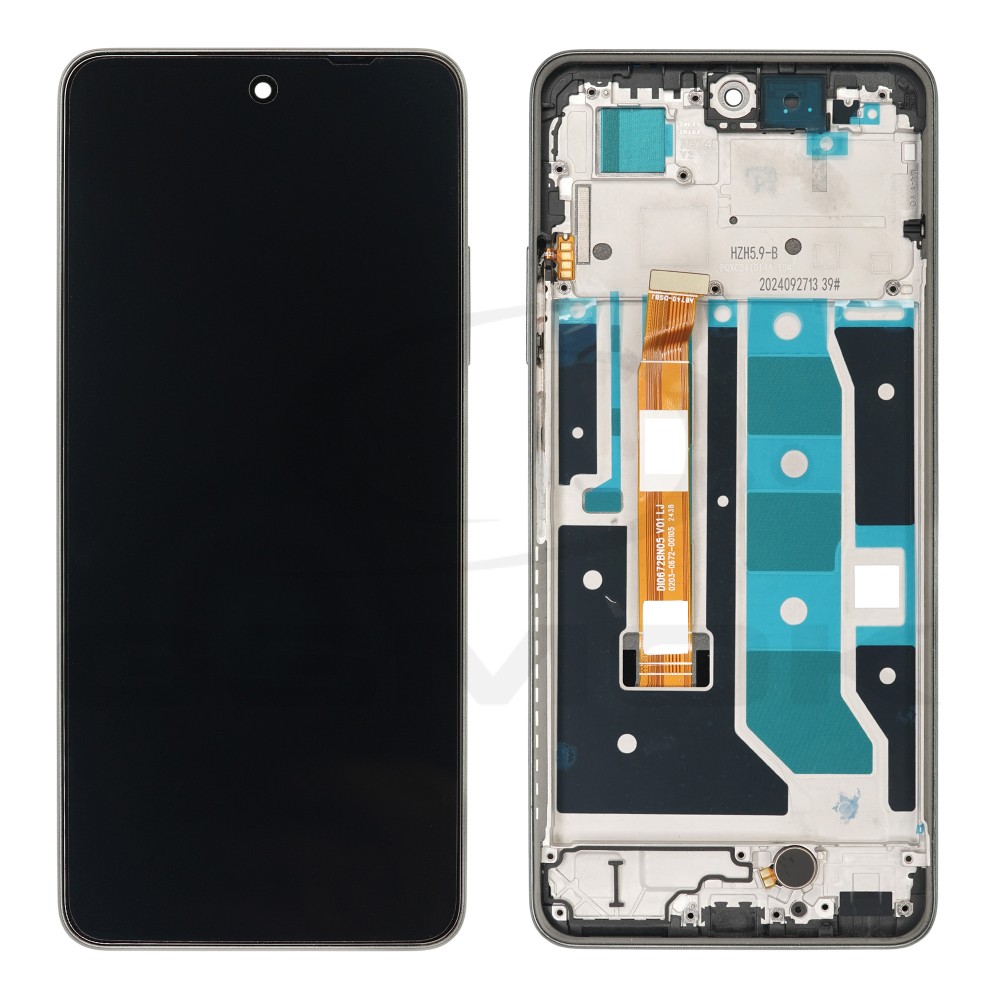 WYŚWIETLACZ LCD DO REALME C67 4G RMX3890 CZARNY Z RAMKĄ 621029000120 ORYGINAŁ SERVICE PACK
