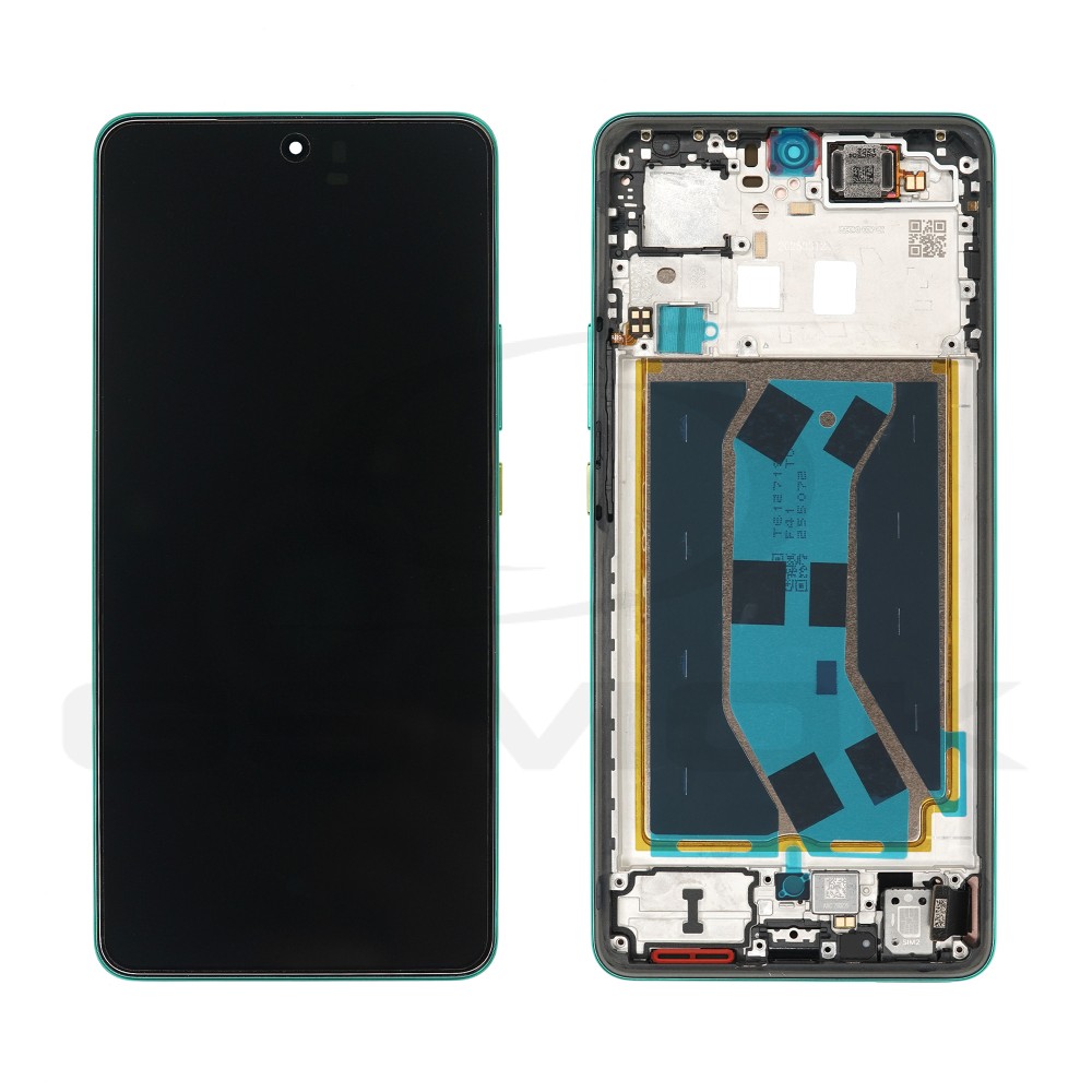 WYŚWIETLACZ LCD DO REALME GT 7 5G Z RAMKĄ ZIELONY 621029000572 ORYGINAŁ SERVICE PACK