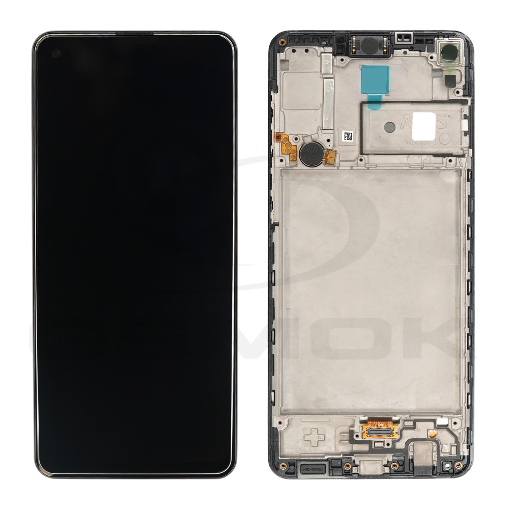 WYŚWIETLACZ LCD DO SAMSUNG A217 GALAXY A21S Z RAMKĄ GH82-23137A, GH82-22988A, GH82-23089A, GH82-24641A, GH82-24642A ORYGINAŁ SERVICE PACK