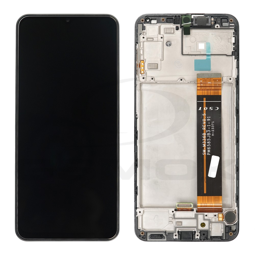 WYŚWIETLACZ LCD + PANEL DOTYKOWY KOMPLET SAMSUNG A235 4G GALAXY A23 Z RAMKĄ GH82-28563A GH82-28657A ORYGINAŁ SERVICE PACK