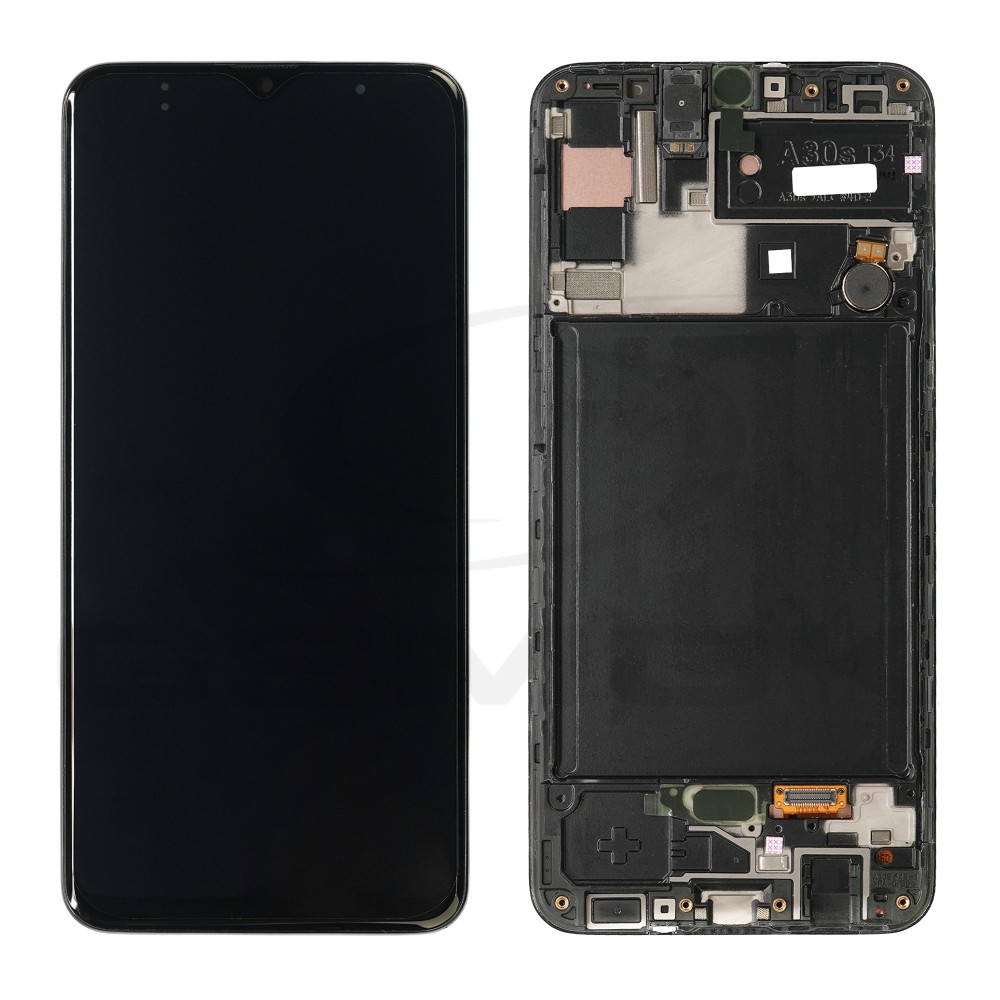 WYŚWIETLACZ LCD DO SAMSUNG A307 GALAXY A30S Z RAMKĄ GH82-21191A GH82-21190A GH82-21329A GH82-21385A GH82-21189A ORYGINAŁ SERVICE PACK
