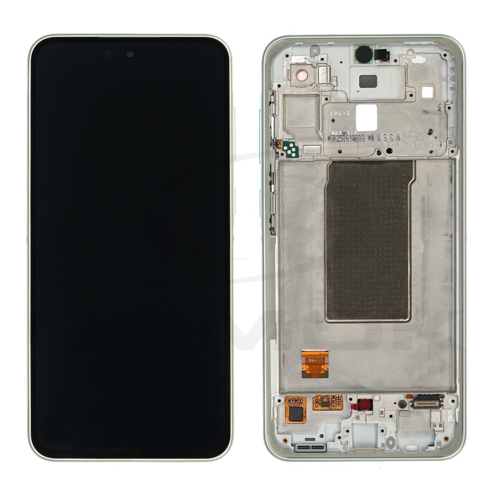 WYŚWIETLACZ LCD DO SAMSUNG A366 GALAXY A36 5G ZIELONY Z RAMKĄ GH82-36841C ORYGINAŁ SERVICE PACK