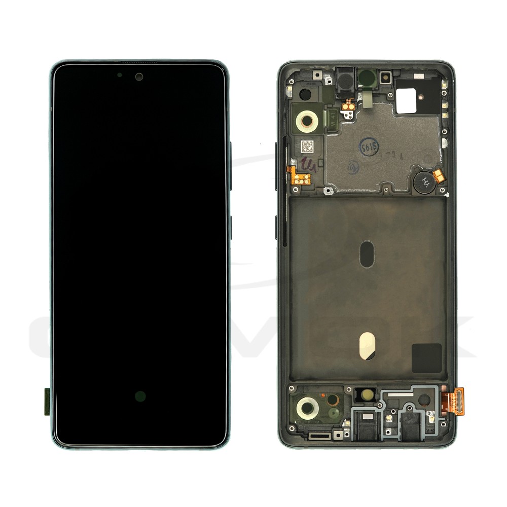 WYŚWIETLACZ LCD DO SAMSUNG A516 GALAXY A51 5G CZARNY Z RAMKĄ GH82-23124A, GH82-23100A ORYGINAŁ SERVICE PACK