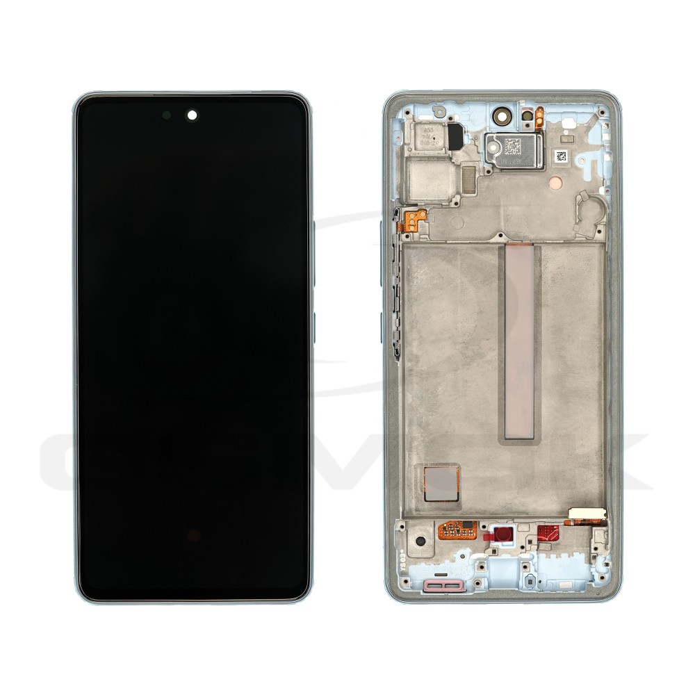 WYŚWIETLACZ LCD DO SAMSUNG A536 GALAXY A53 5G NIEBIESKI GH82-28024C GH82-28025C GH82-28026C GH97-28025C ORYGINAŁ SERVICE PACK