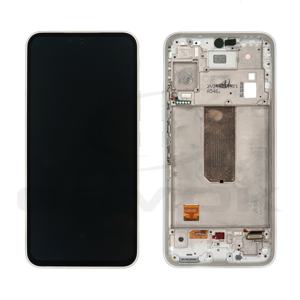 WYŚWIETLACZ LCD DO SAMSUNG A546 GALAXY A54 BIAŁY Z RAMKĄ GH82-31233B GH82-31231B GH82-31232B ORYGINAŁ SERVICE PACK