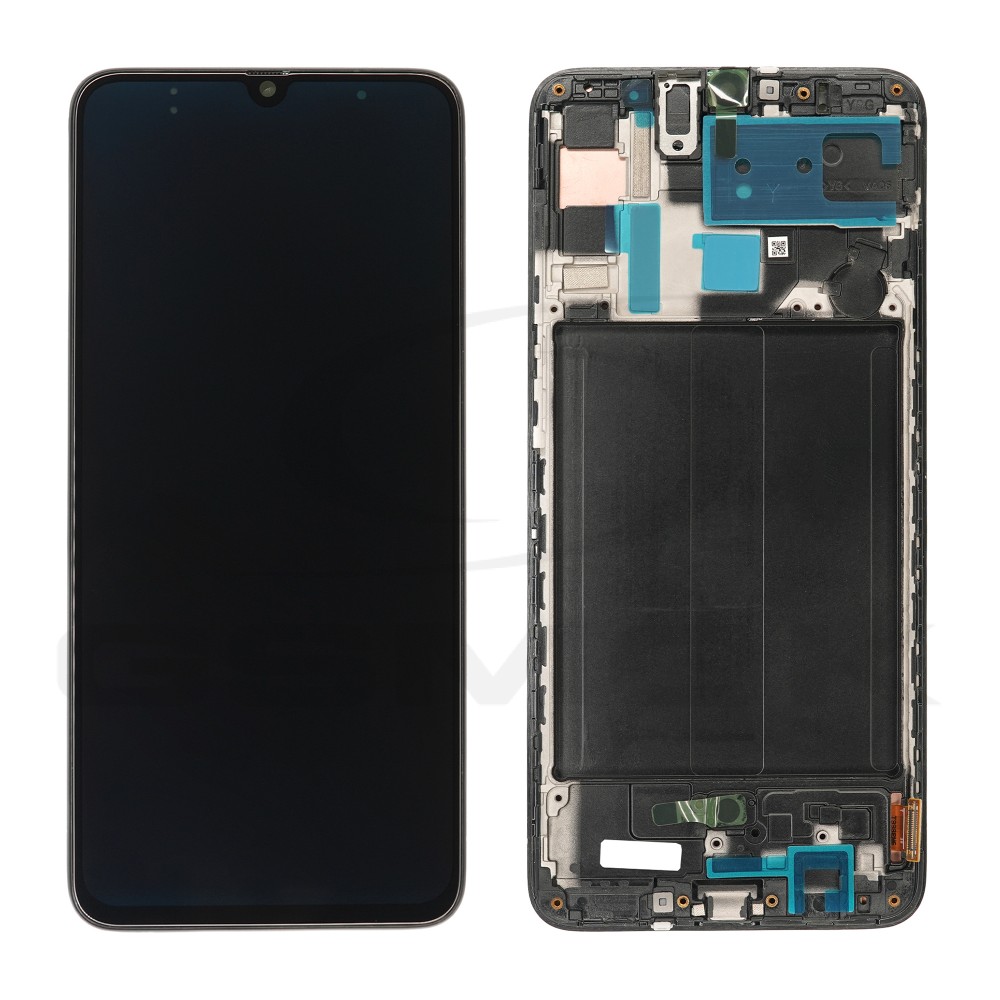 WYŚWIETLACZ LCD DO SAMSUNG A705 GALAXY A70 CZARNY Z RAMKĄ ASSEMBLED
