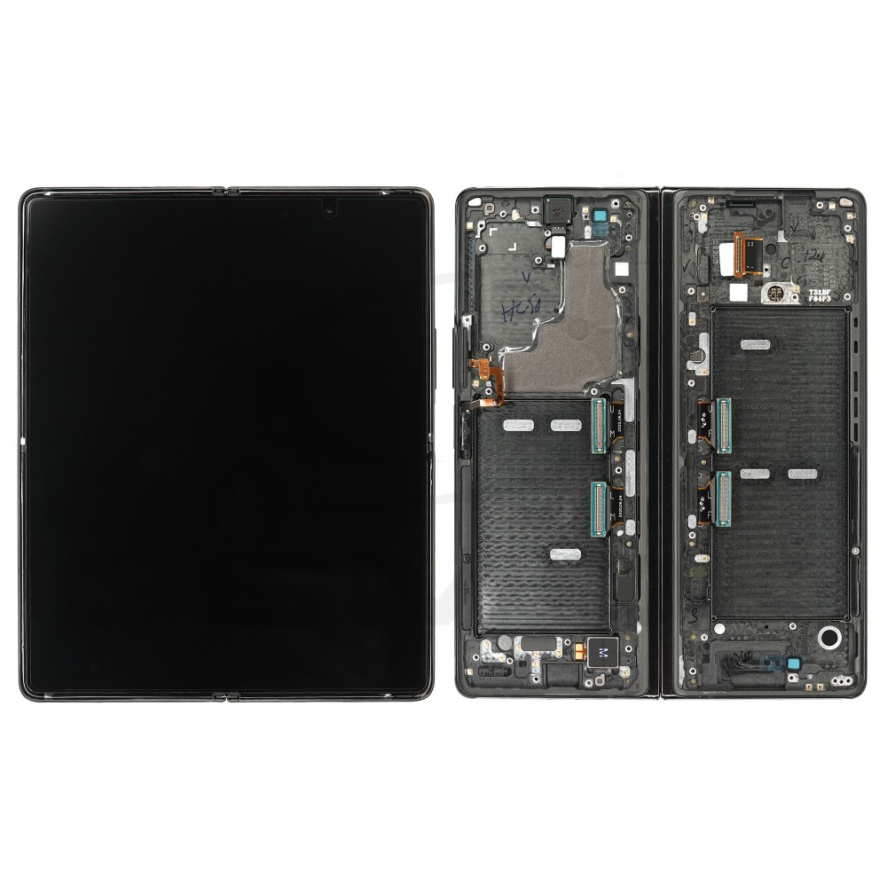 WYŚWIETLACZ LCD DO SAMSUNG F916 GALAXY FOLD 2 5G MISTYCZNY CZERWONY Z CZARNYM GH82-24296C ORYGINAŁ SERVICE PACK