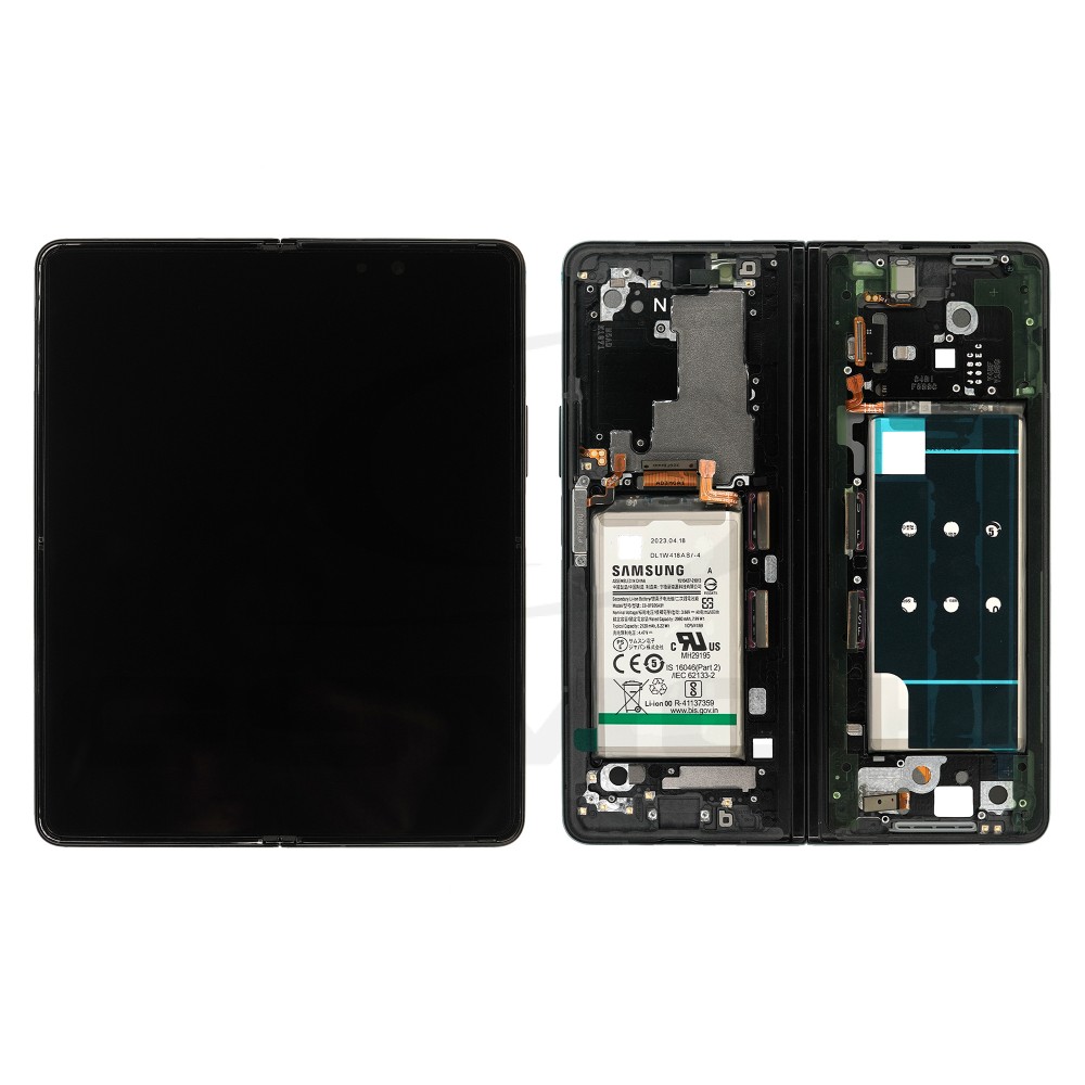 WYŚWIETLACZ LCD DO SAMSUNG F926 GALAXY Z FOLD 3 5G CZARNY I BATERIĄ GH82-26234A GH82-26286A ORYGINAŁ SERVICE PACK