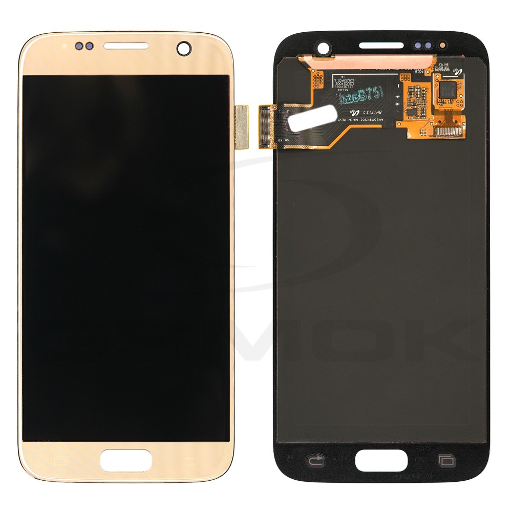 WYŚWIETLACZ LCD DO SAMSUNG G930 GALAXY S7 ZŁOTY GH97-18523C GH97-18757C GH97-18761C ORYGINAŁ SERVICE PACK