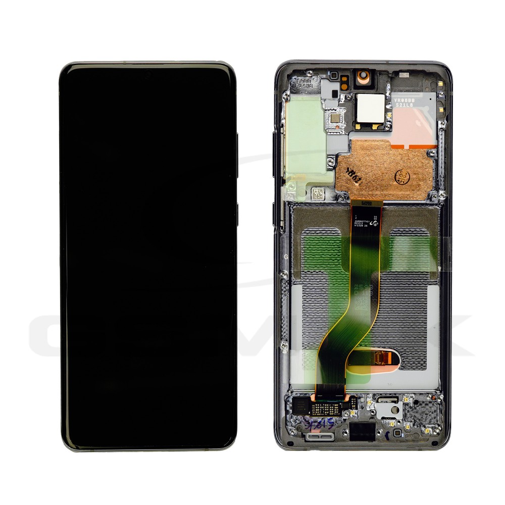 WYŚWIETLACZ LCD DO SAMSUNG G985 G986 GALAXY S20 PLUS SZARY BEZ APARATU / KAMERY GH82-31444E GH82-31445E GH82-31441E GH82-31442E ORYGINAŁ SERVICE PACK