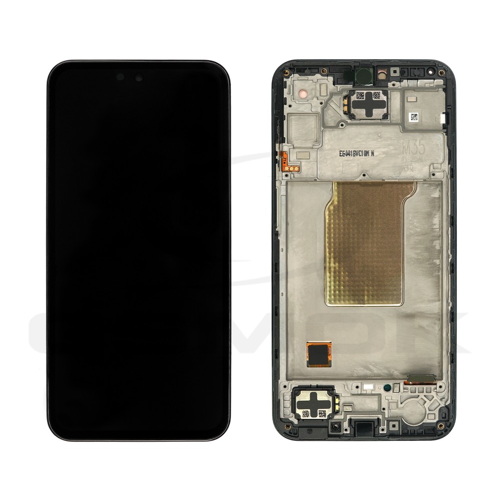 WYŚWIETLACZ LCD DO SAMSUNG M356 GALAXY M35 5G Z RAMKĄ GH82-35001A ORYGINAŁ SERVICE PACK