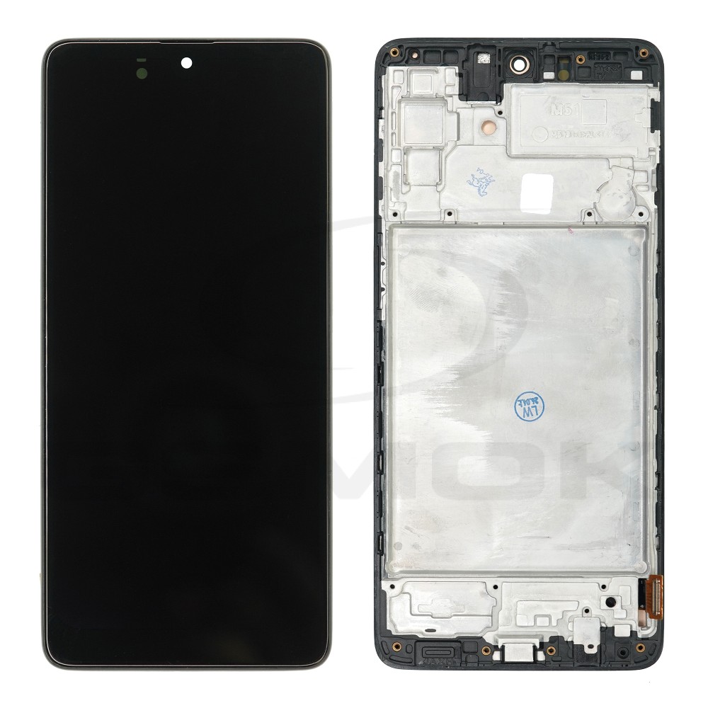 WYŚWIETLACZ LCD DO SAMSUNG M515 GALAXY M51 Z RAMKĄ [OLED SMALL SIZE]