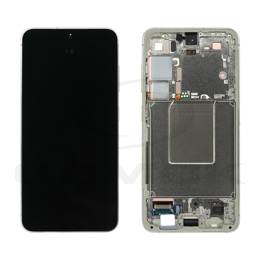 WYŚWIETLACZ LCD DO SAMSUNG S921 GALAXY S24 5G ZIELONY Z RAMKĄ GH82-33287E ORYGINAŁ SERVICE PACK