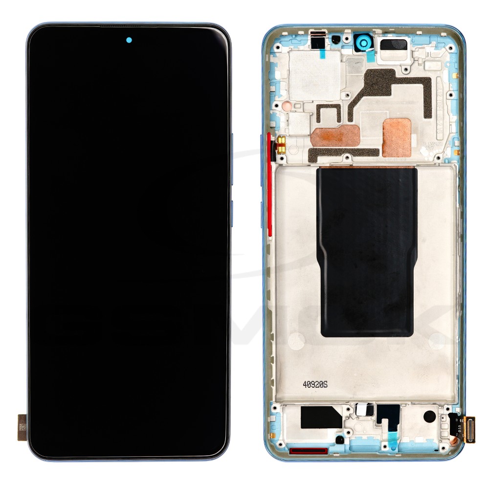 WYŚWIETLACZ LCD + PANEL DOTYKOWY KOMPLET XIAOMI 12T / 12T PRO Z RAMKĄ NIEBIESKI 560005L12U00 560005L12A00 ORYGINAŁ SERVICE PACK