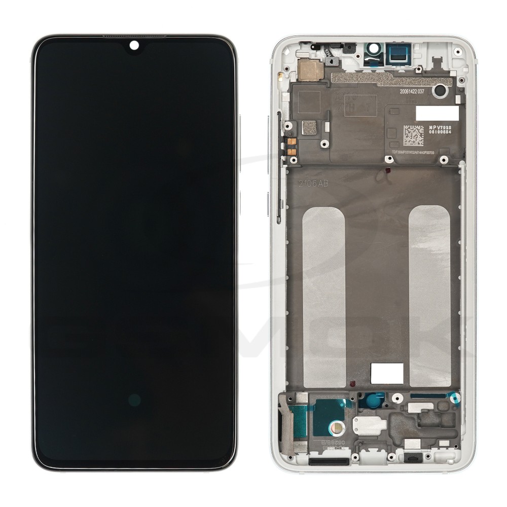 WYŚWIETLACZ LCD DO XIAOMI MI 9 LITE Z RAMKĄ BIAŁY 560910015033 5600050F3B00 ORYGINAŁ SERVICE PACK