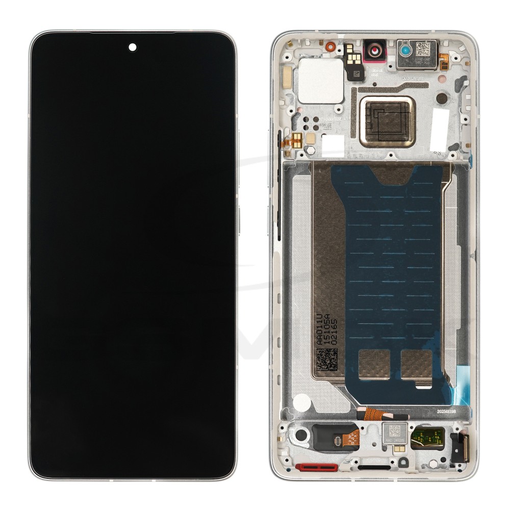 WYŚWIETLACZ LCD DO XIAOMI POCO F7 PRO 5G Z RAMKĄ SREBRNY 56002200O1100 ORYGINAŁ SERVICE PACK