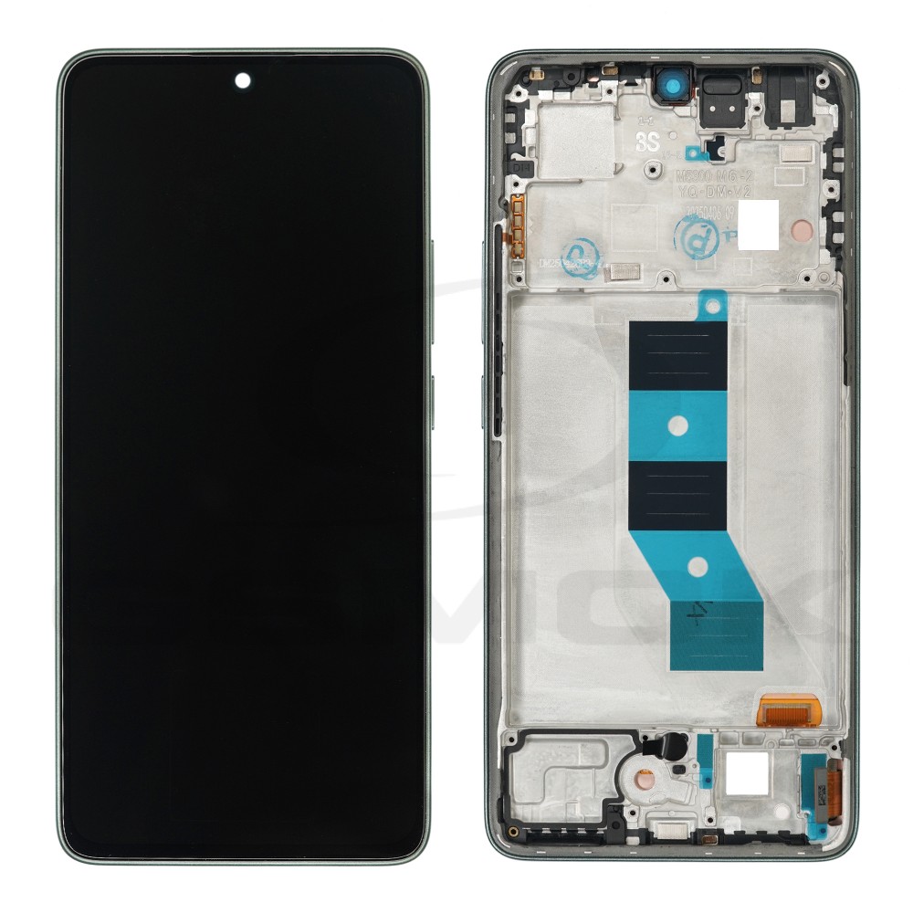 WYŚWIETLACZ LCD DO XIAOMI POCO M7 PRO 5G Z RAMKĄ ZIELONY 5600060O17P00 ORYGINAŁ SERVICE PACK