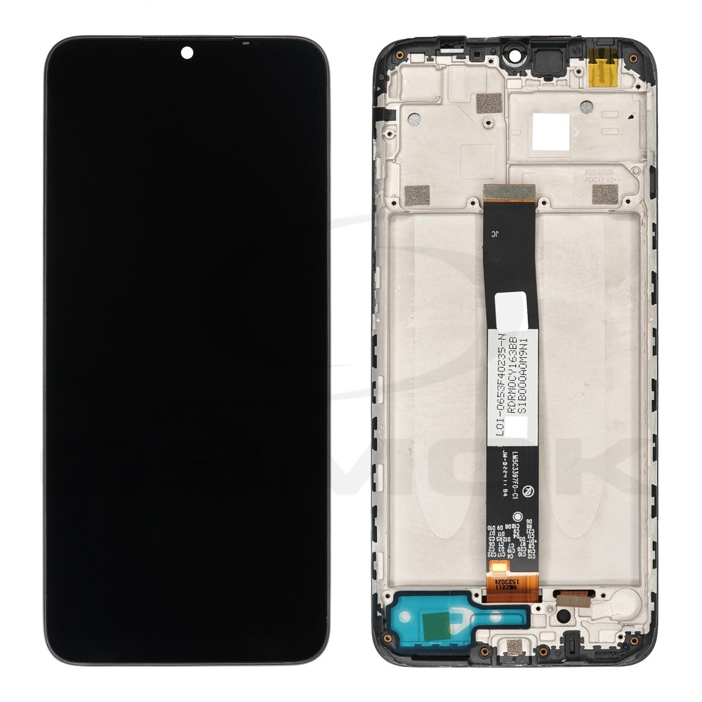 WYŚWIETLACZ LCD DO XIAOMI REDMI 9A / 9C / 9AT / 10A Z RAMKĄ 5600070C3L00 5600060C3J00 560001C3LV00 560001C3L200 ORYGINAŁ SERVICE PACK