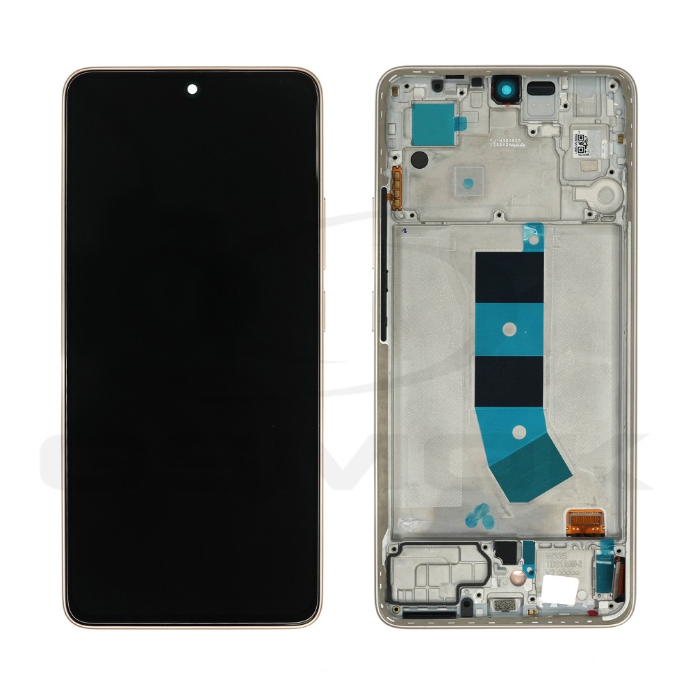 WYŚWIETLACZ LCD DO XIAOMI REDMI NOTE 13 4G ZŁOTY Z RAMKĄ 56000200N700 ORYGINAŁ SERVICE PACK