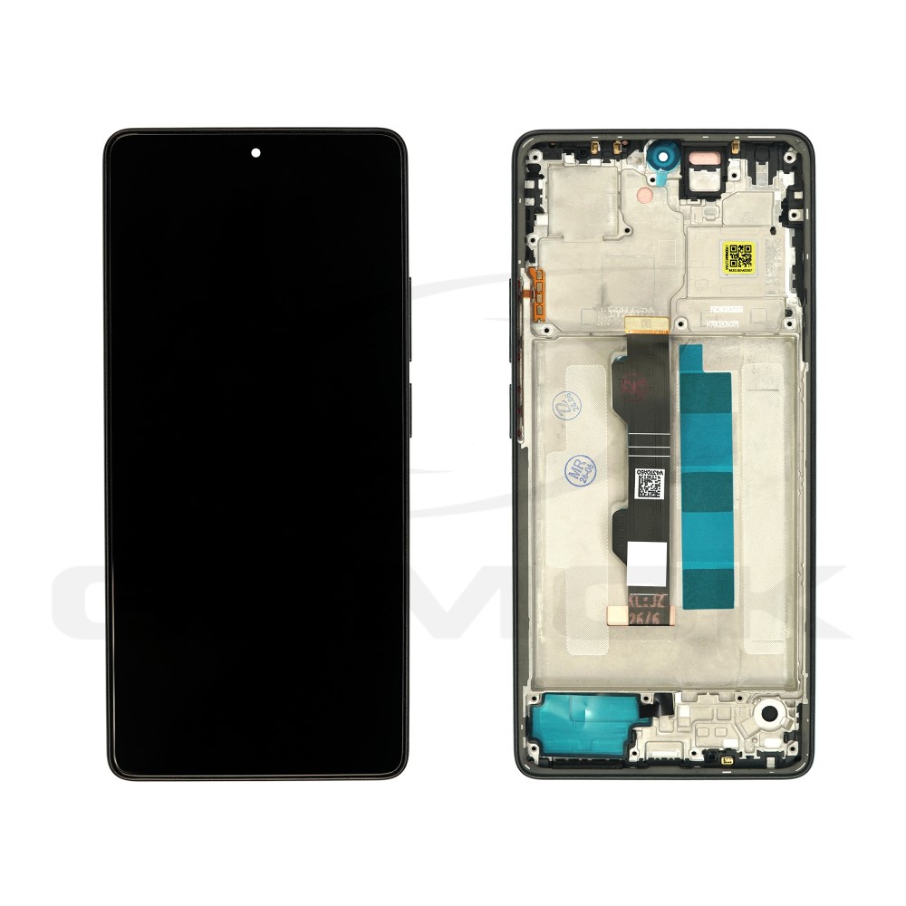 WYŚWIETLACZ LCD DO XIAOMI REDMI NOTE 13 PRO 4G / POCO M6 PRO 4G Z RAMKĄ CZARNY [OLED 6.62]