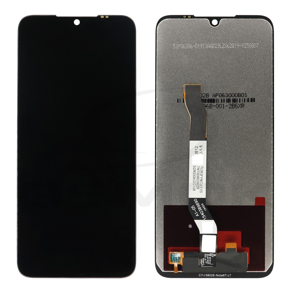 WYŚWIETLACZ LCD DO XIAOMI REDMI NOTE 8T CZARNY BEZ LOGO