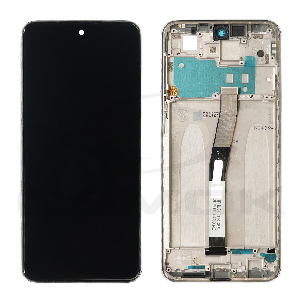 WYŚWIETLACZ LCD DO XIAOMI REDMI NOTE 9 PRO Z RAMKĄ BIAŁY 560002J6B200 ORYGINAŁ SERVICE PACK