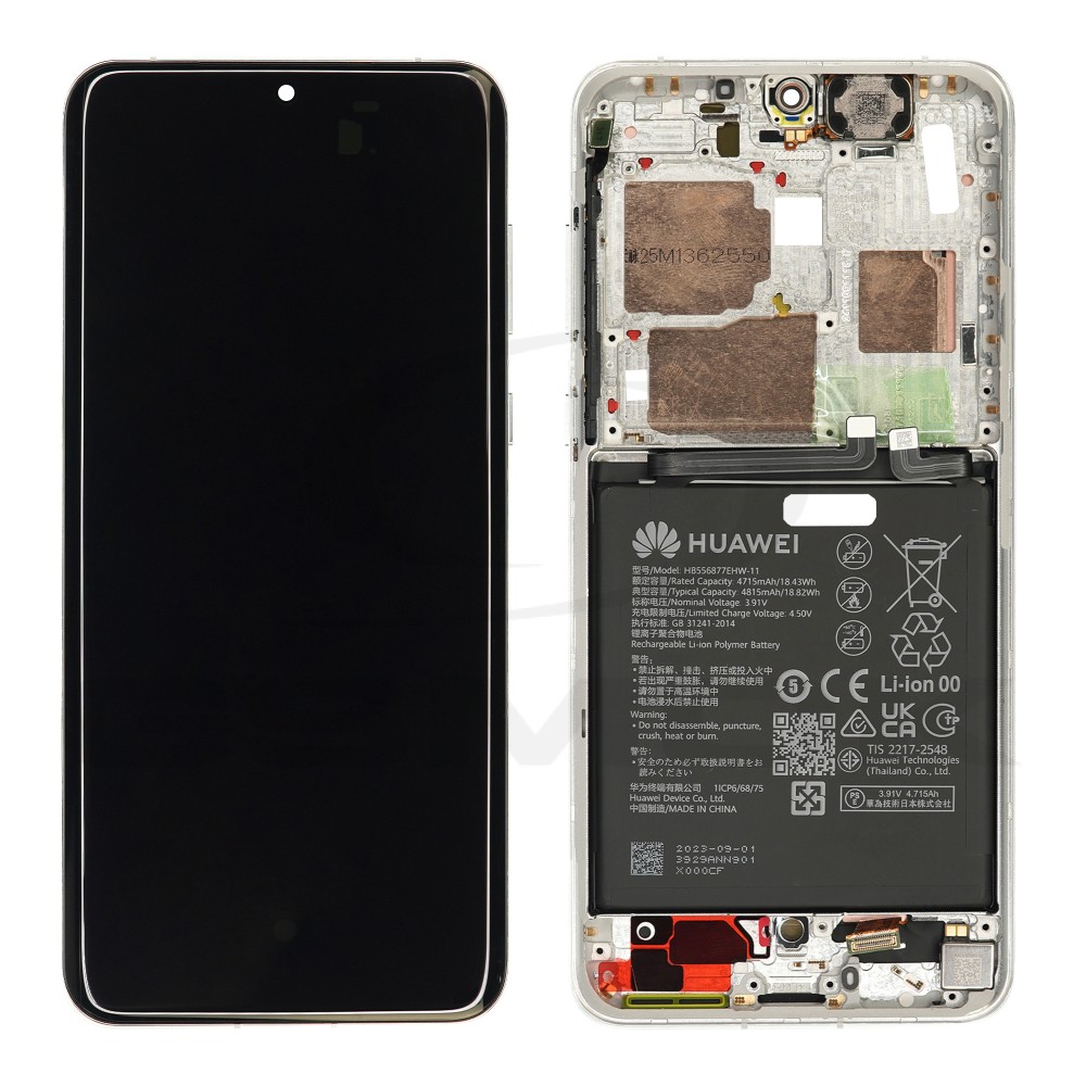 WYŚWIETLACZ LCD DO HUAWEI P60 PRO ROCOCO PEARL 02355MUT ORYGINAŁ SERVICE PACK