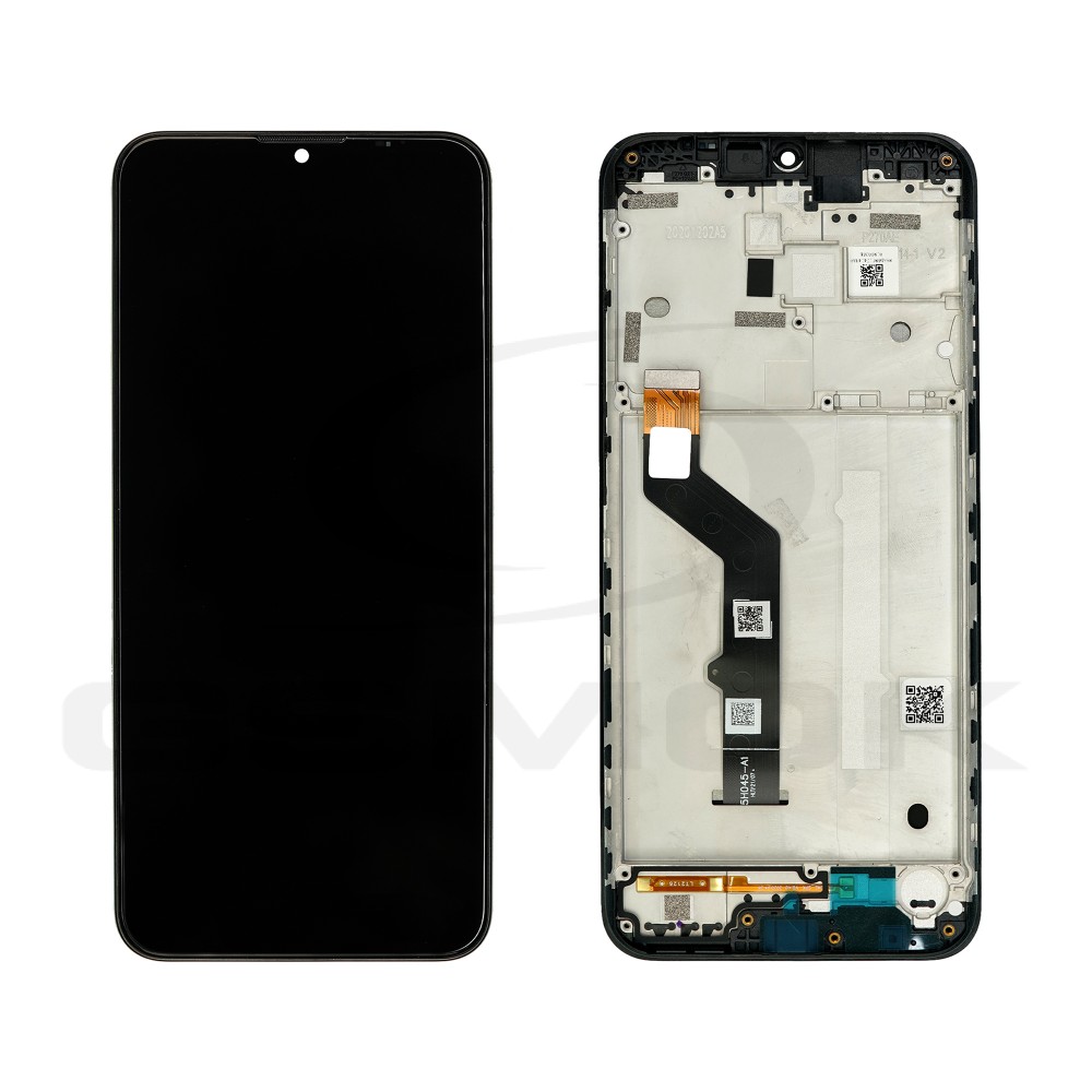 WYŚWIETLACZ LCD DO MOTOROLA MOTO E7 PLUS Z RAMKĄ 5D68C17416 ORYGINAŁ SERVICE PACK