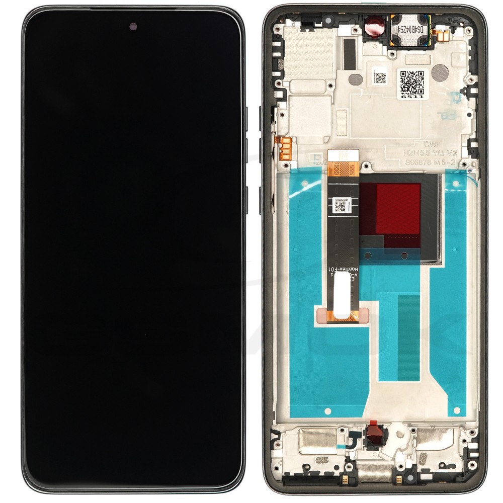WYŚWIETLACZ LCD DO MOTOROLA MOTO EDGE 50 NEO MOCHA BROWN Z RAMKĄ 5D68C29550 ORYGINAŁ SERVICE PACK