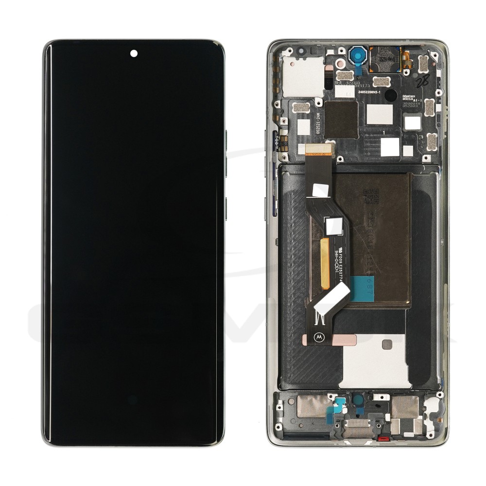 WYŚWIETLACZ LCD DO MOTOROLA MOTO EDGE 50 SZARY XT2407 5D68C25135 5D68C24914 ORYGINAŁ SERVICE PACK