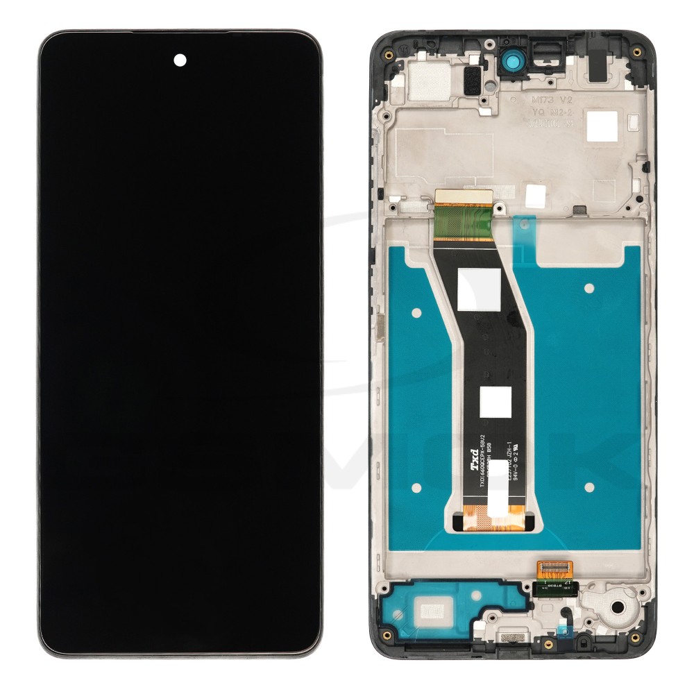 WYŚWIETLACZ LCD DO MOTOROLA MOTO G04 Z RAMKĄ 5D68C23890 ORYGINAŁ SERVICE PACK