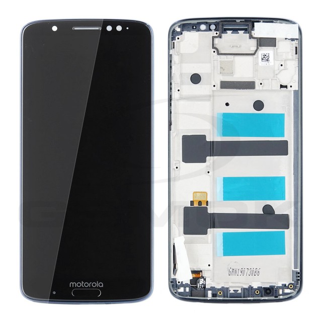 WYŚWIETLACZ LCD DO MOTOROLA MOTO G6 PLUS XT1926 DEEP INDIGO 5D68C10083 5D68C10083PW ORYGINAŁ SERVICE PACK