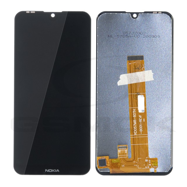 WYŚWIETLACZ LCD DO NOKIA 2.2 CZARNY 