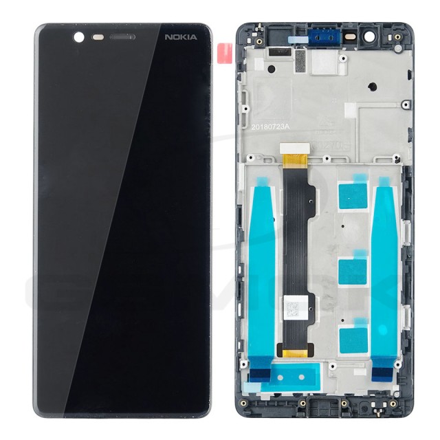 WYŚWIETLACZ LCD DO NOKIA 5.1 TA-1075 CZARNY 20CO20W0001 ORYGINAŁ SERVICE PACK