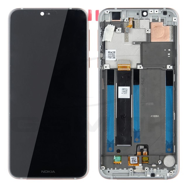 WYŚWIETLACZ LCD DO NOKIA 7.1 SZARY 20CTLSW0001 ORYGINAŁ SERVICE PACK