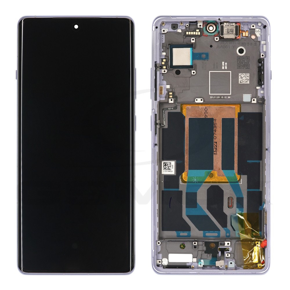 WYŚWIETLACZ LCD DO ONEPLUS 12R 5G FIOLETOWY 621029000159 ORYGINAŁ SERVICE PACK