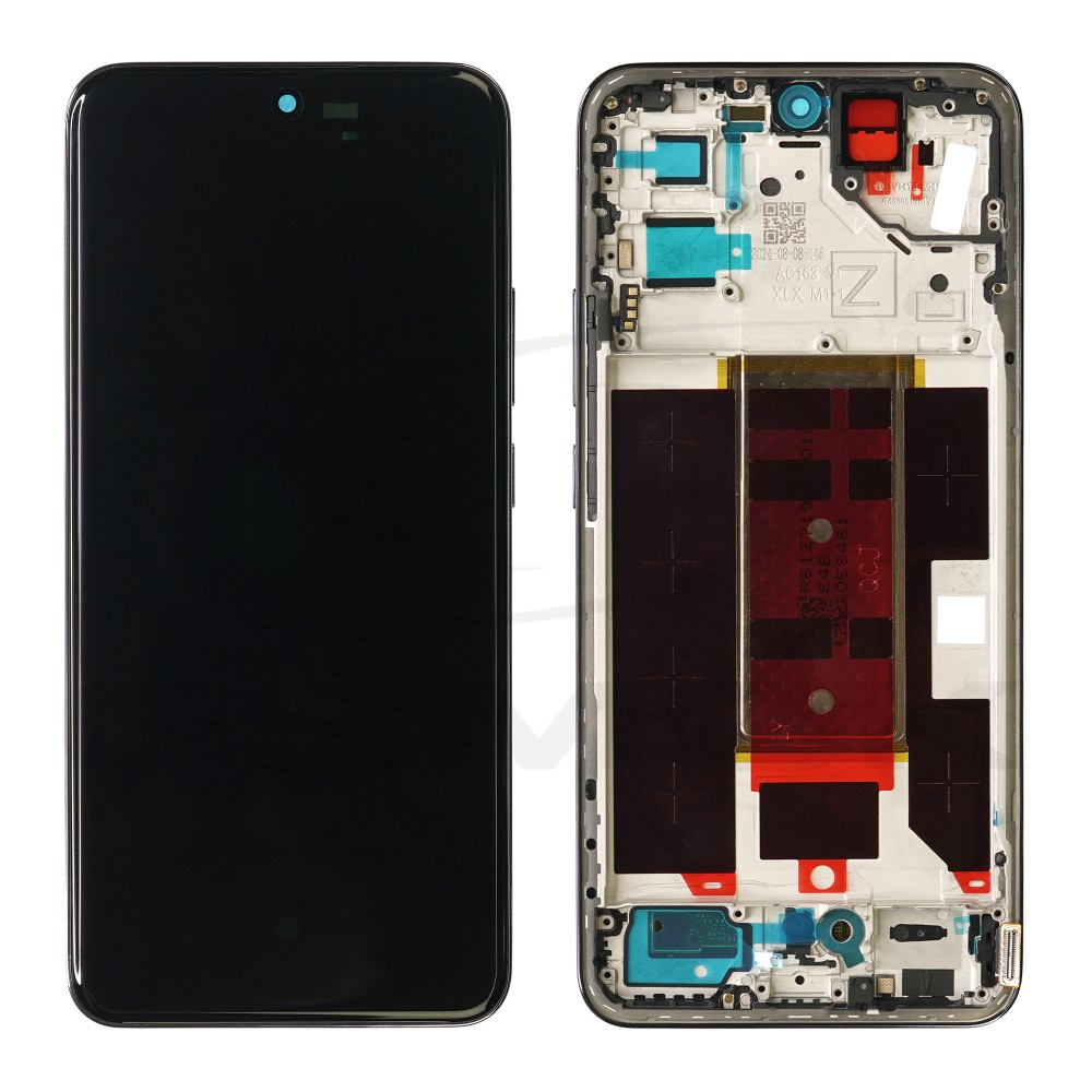 WYŚWIETLACZ LCD DO OPPO RENO 12 PRO 5G CPH2629 621029000216 CZARNY Z RAMKĄ ORG SERVICE PACK