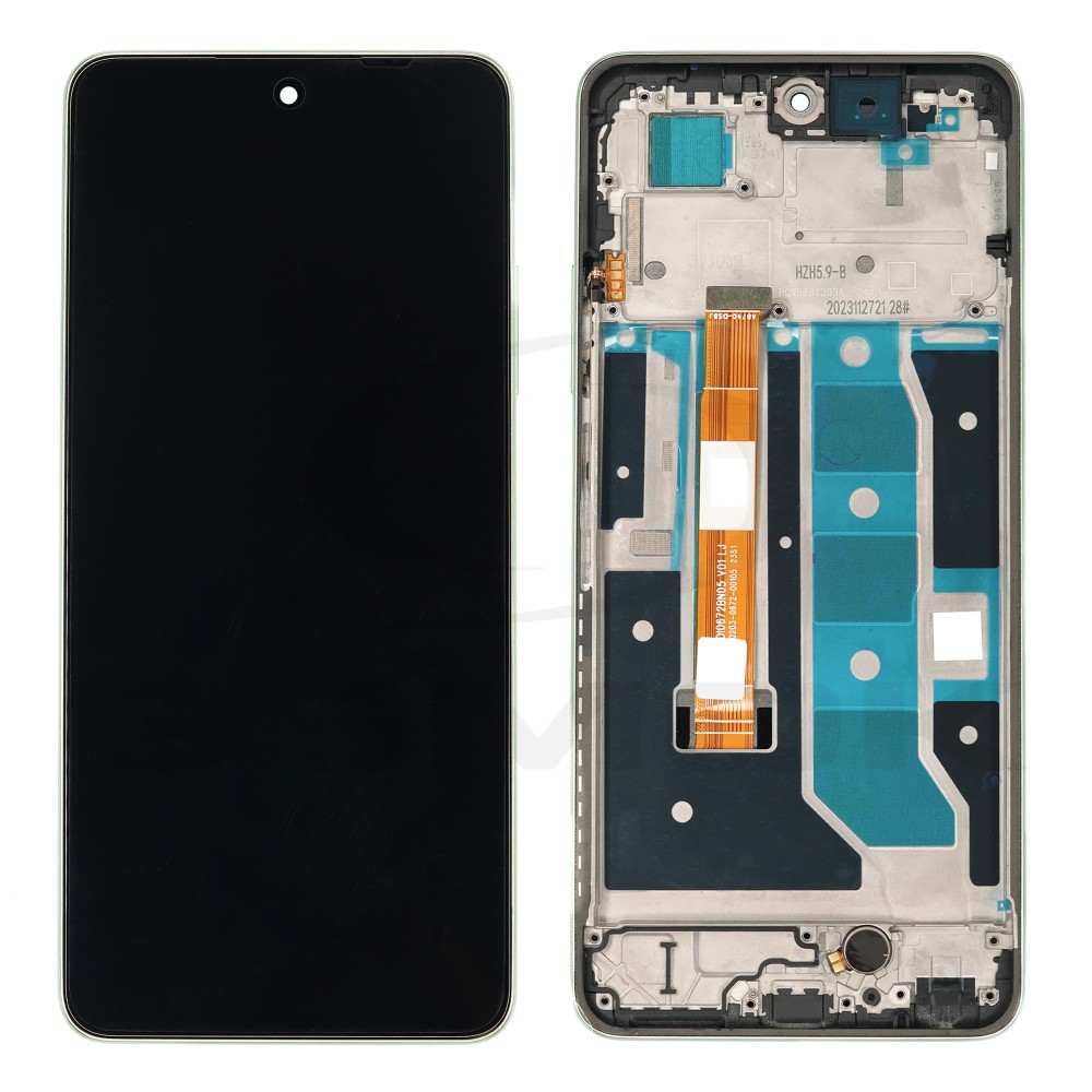 WYŚWIETLACZ LCD DO REALME C67 4G RMX3890 ZIELONY Z RAMKĄ 621029000121 ORYGINAŁ SERVICE PACK