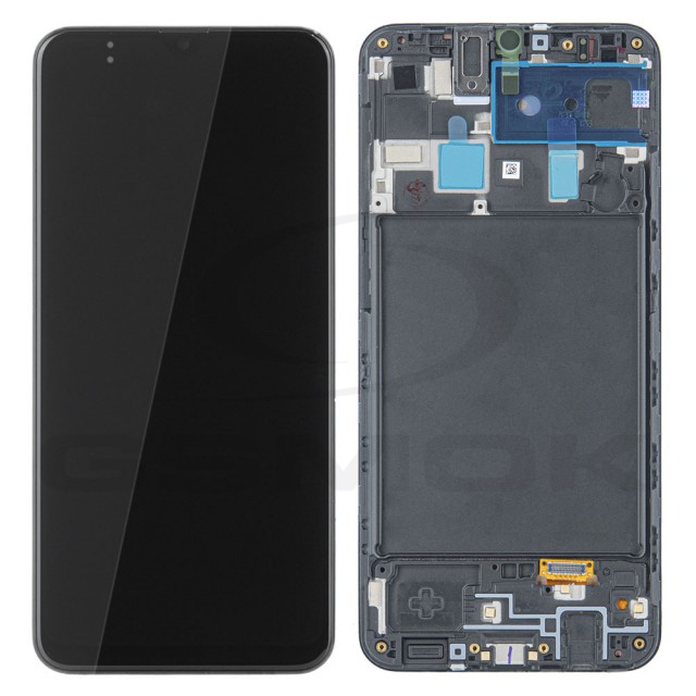 WYŚWIETLACZ LCD DO SAMSUNG A205 GALAXY A20 / M107 GALAXY M10S CZARNY GH82-21250A GH82-19571A GH82-19572A ORYGINAŁ SERVICE PACK